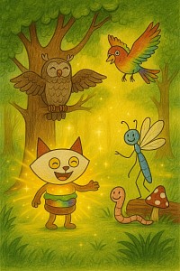 Kater Lumi und der magische Bauch